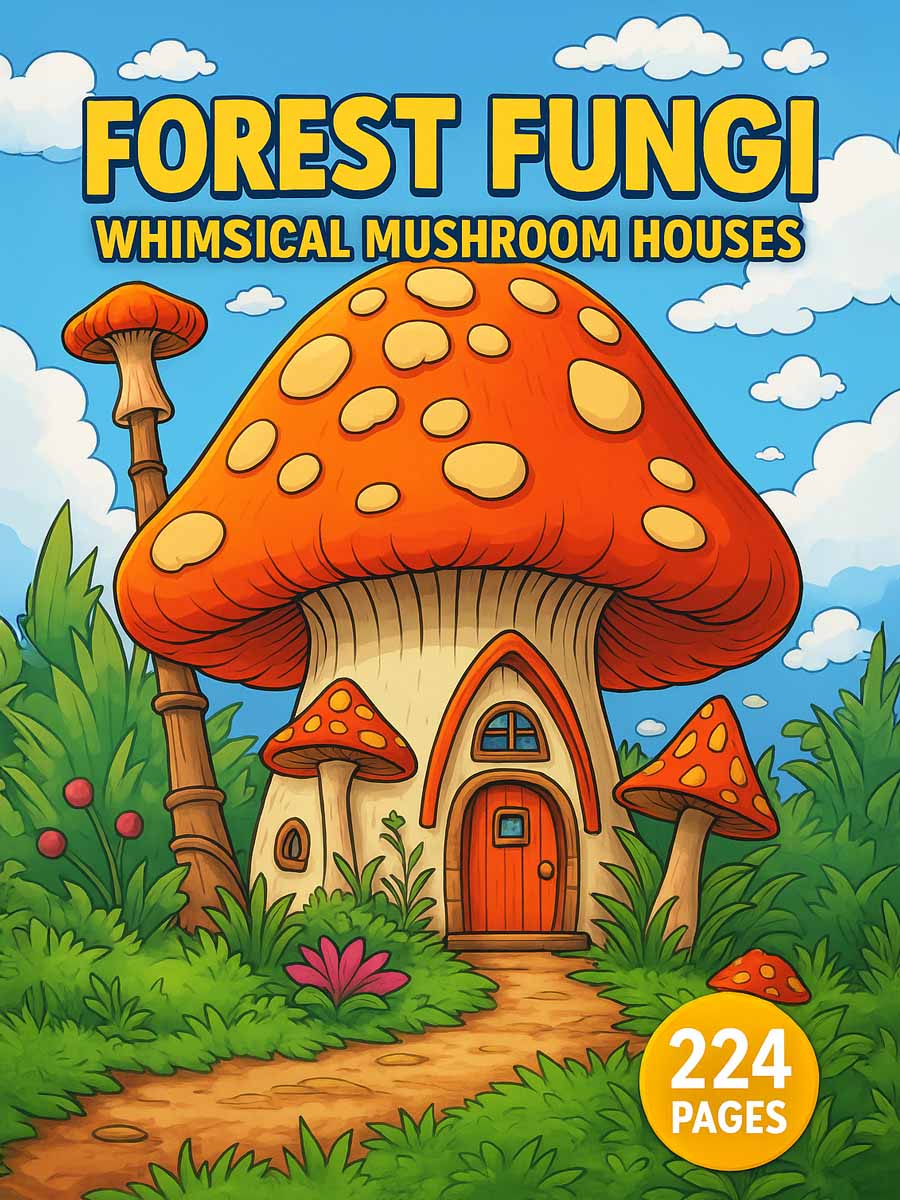 Forest Fungi – 224 Whimsical Mushroom Houses