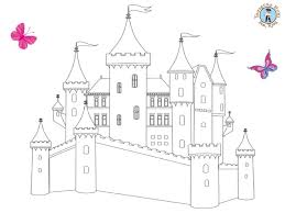 Princesses and Castles Coloring Pages