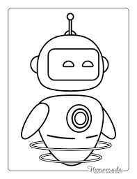 Robots Coloring Pages