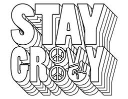 Retro Vibes Coloring Pages