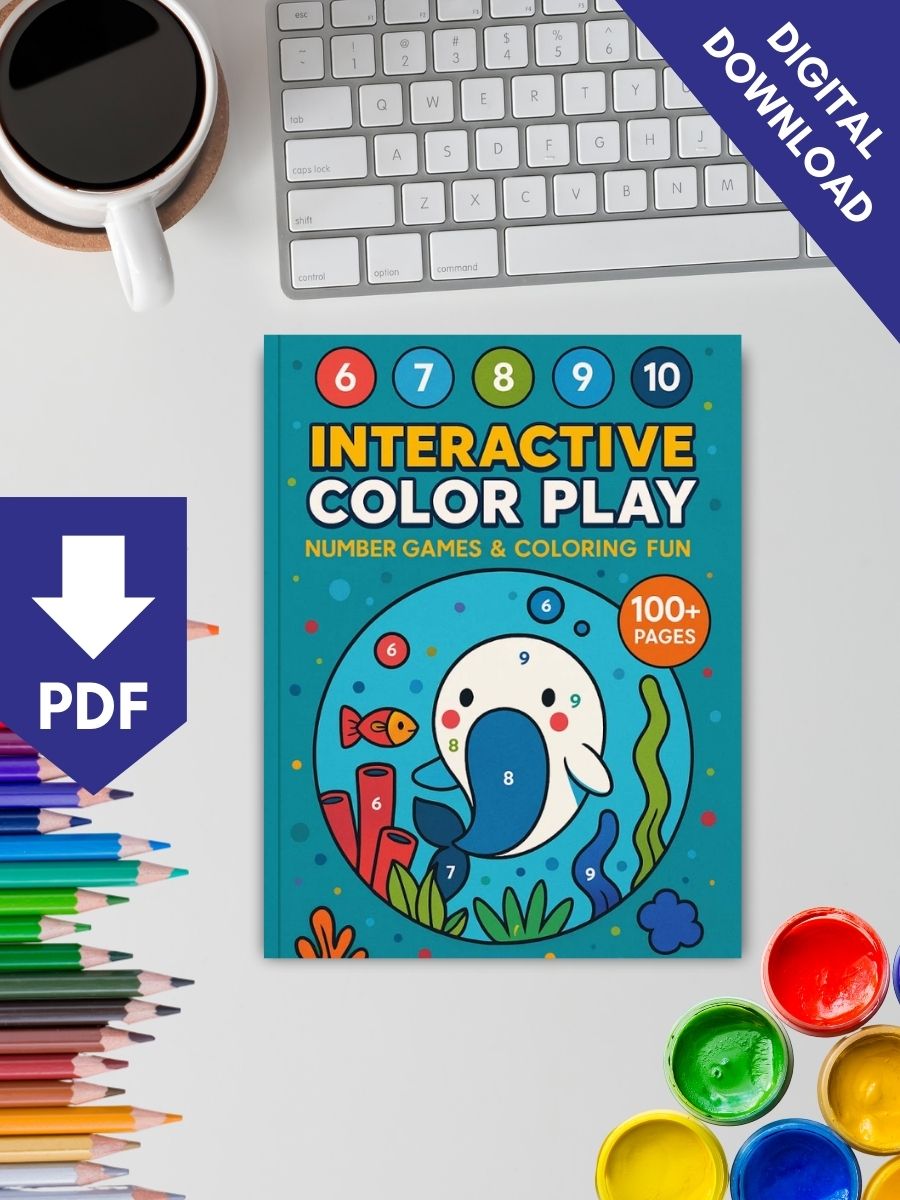 Interactive Color Play – Number Games & Activities to Color - Image 2